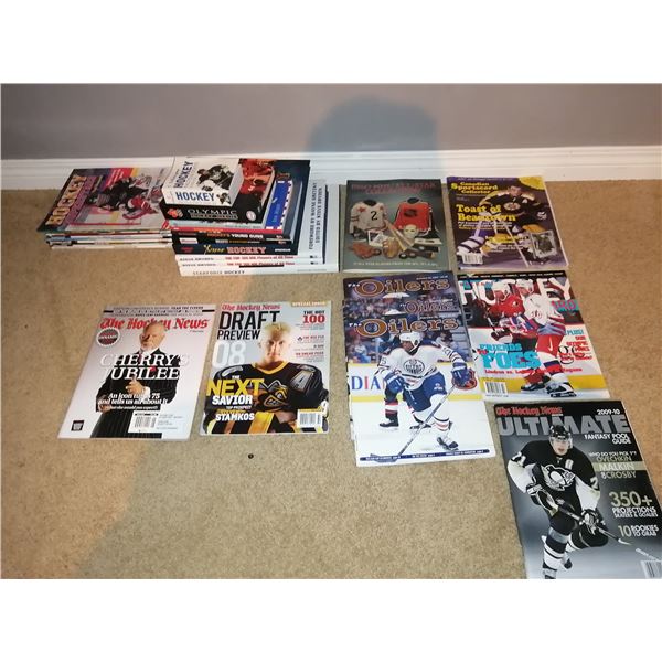 Assorted Hockey Magazines