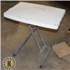 Image 2 : SEIZED ASSET: FOLD FLAT INDOOR OUTDOOR TABLE