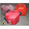 Image 1 : SEIZED ASSET: LOT OF 3 FUEL CONTAINERS