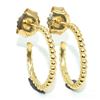Image 1 : GPSS GOLD RHODIUM PLATED EARRINGS (~WEIGHT 1.65G)