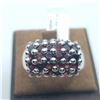 Image 1 : SILVER GARNET(3.4CT) RING