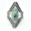 Image 1 : SILVER TURQUOISE(2.7CT) HAND MADE RING