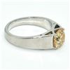 Image 2 : SILVER MOISSANITE(1.8CT) RHODIUM PLATED RING