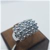 Image 2 : SILVER BLUE TOPAZ(3.4CT) RING