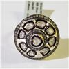 Image 1 : SILVER DIAMOND(1.4CT) RING(SIZE 7)(~WEIGHT 15.15G)