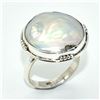 Image 3 : SILVER PEARL(12.6CT) RHODIUM PLATED RING