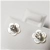 Image 2 : 14K WHITE GOLD DIAMOND (0.2CT,I1-2,F-G) 2IN1 WITH