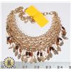 Image 1 : LEAF THEME FASHION NECKLACE