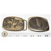 Image 1 : LOT OF EAGLE ON TREE & ELK DEER BELT BUCKLES