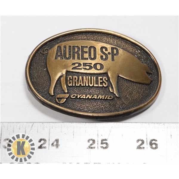 AUREO SP 250 GRANULES CYANAMID BELT BUCKLE