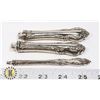 Image 1 : SCRAP SILVER PLATE HANDLES