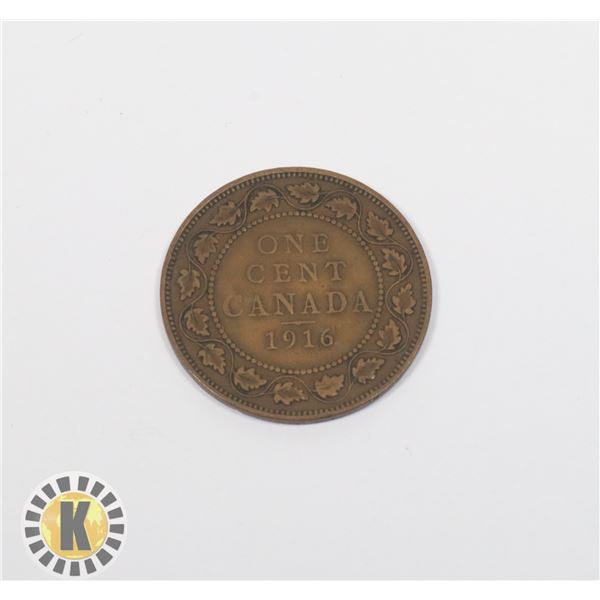 1916 CANADIAN LARGE PENNY