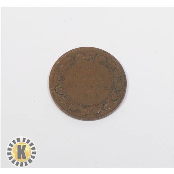 1918 CANADIAN LARGE PENNY