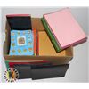 Image 1 : ESTATE BOX OF ASSORTED FOLDERS, CONSTRUCTION PAPER