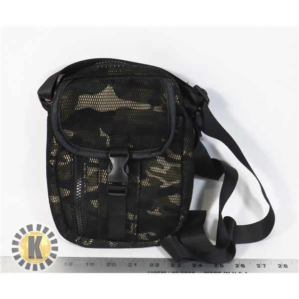 NEW MINI NYLON/CAMO CROSS BODY BAG