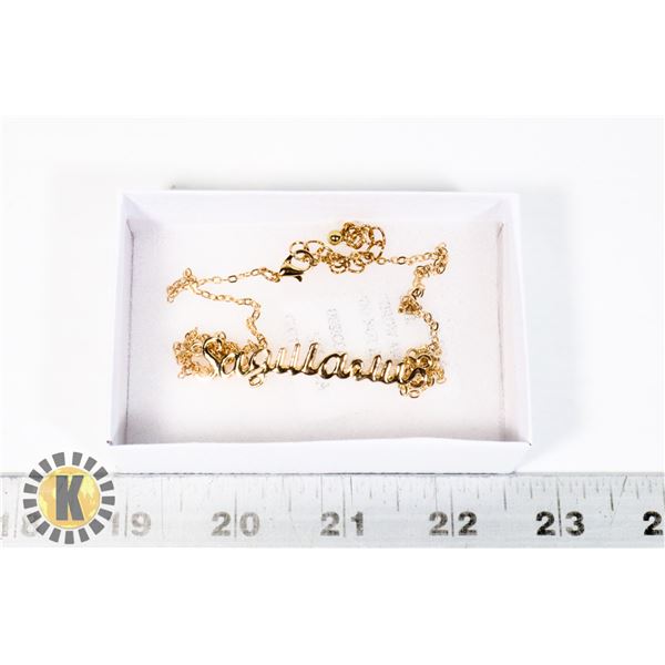 NEW GOLD TONE HOROSCOPE CHAIN SAGITTARIUS