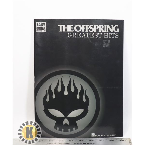 THE OFFSPRING GREATEST HITS MUSIC BOOK