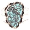 Image 2 : Navajo (Dinè) Thomas Tso Kingman Turquoise Cuff