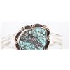 Image 3 : Navajo (Dinè) Thomas Tso Kingman Turquoise Cuff