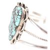 Image 6 : Navajo (Dinè) Thomas Tso Kingman Turquoise Cuff