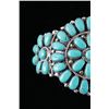 Image 12 : Navajo Turquoise Cluster Bracelet by J&W Begay
