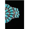 Image 14 : Navajo Turquoise Cluster Bracelet by J&W Begay