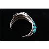 Image 7 : Navajo Turquoise Cluster Bracelet by J&W Begay