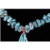 Image 7 : C.1940- Old Santo Domingo Jacla Turquoise Necklace
