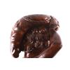 Image 10 : Rare 19th C. Neoclassical Hand-Carved Wood Newel
