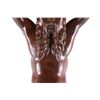 Image 3 : Rare 19th C. Neoclassical Hand-Carved Wood Newel