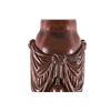Image 4 : Rare 19th C. Neoclassical Hand-Carved Wood Newel