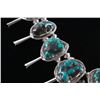 Image 10 : Navajo Apache Blue Turquoise Squash Blossom Set