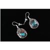 Image 23 : Navajo Apache Blue Turquoise Squash Blossom Set