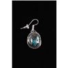 Image 26 : Navajo Apache Blue Turquoise Squash Blossom Set