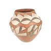 Image 8 : C. 1890 Zia Polychrome Pottery Olla - Sundog Est.