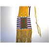 Image 2 : C. 1870 Southern Cheyenne Beaded Pipe Bag RARE