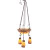 Image 1 : C. 1920 Muller Frèses Lunéville Chandelier