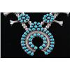 Image 11 : Vintage Pawn Navajo Petit Cluster Turquoise Squash