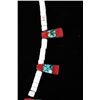 Image 6 : Navajo Inlaid Thunderbird Bone Necklace c. 1930s