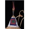 Image 6 : C. 1870 Crow Apsaalooke Beaded Cradle Fetish