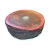 Image 4 : C. 1900 Cheyenne Polychrome Painted Dance Drum