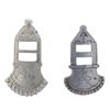 Image 1 : C. 1900 Southern Plains German Silver Slides (2)
