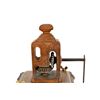 Image 10 : C. 1916 American Carved Wood & Glass Butter Churn