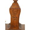 Image 12 : C. 1916 American Carved Wood & Glass Butter Churn