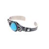 Image 2 : Navajo Billah Sterling Silver Turquoise Bracelet