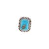 Image 1 : Navajo Alfred Joe Sterling Silver Turquoise Ring