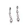Image 4 : Delicate 3.35 ct. Mixed Cut Fancy Diamond Earrings