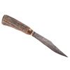 Image 2 : Stag Horn Clip Point Frontiersman Knife c. 1850's
