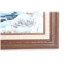 Image 17 : Original Oil on Canvas Buffalo Snowy Day by ADAY