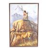 Image 1 : Original Oil Painting on Canvas "Native Scout"